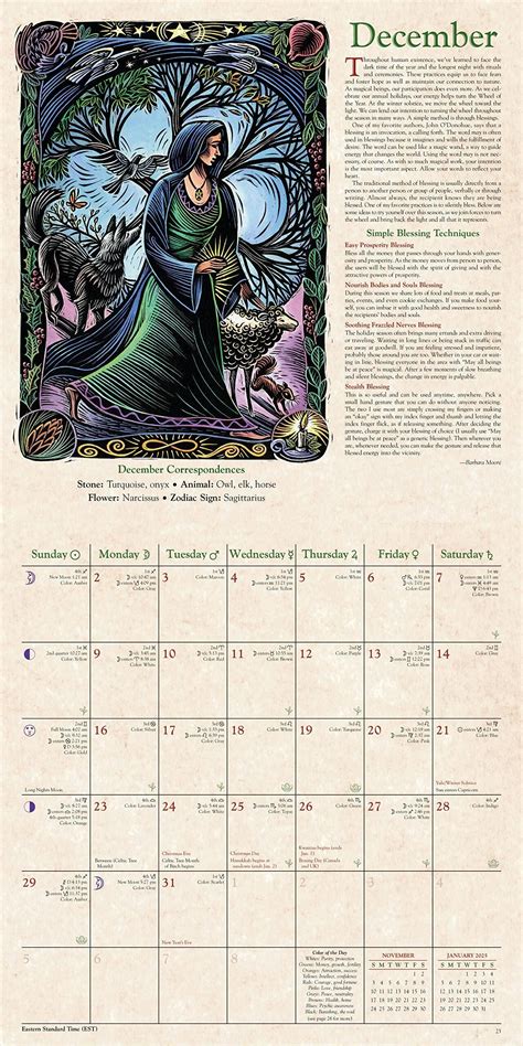 Embarking on a Yearlong Witchcraft Journey with the Witch Calendar